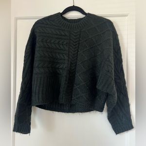 Abercrombie & Fitch Cable Crew Dolman Sweater